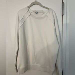 Earnest Sewn White Crewneck Top